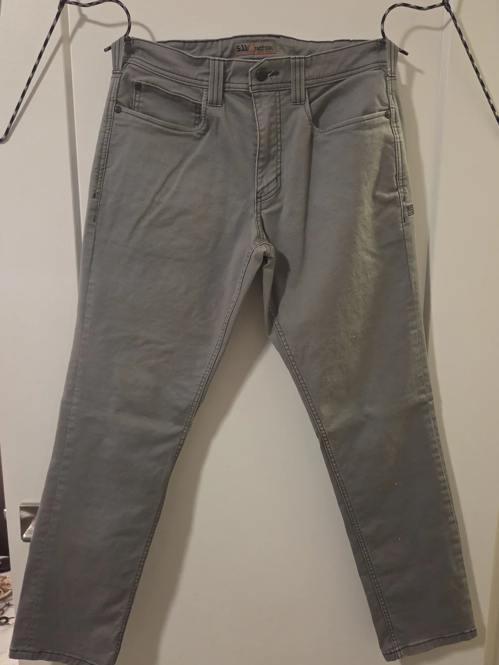 5.11 Tactical Men's Defender Flex Slim Grey Jeans